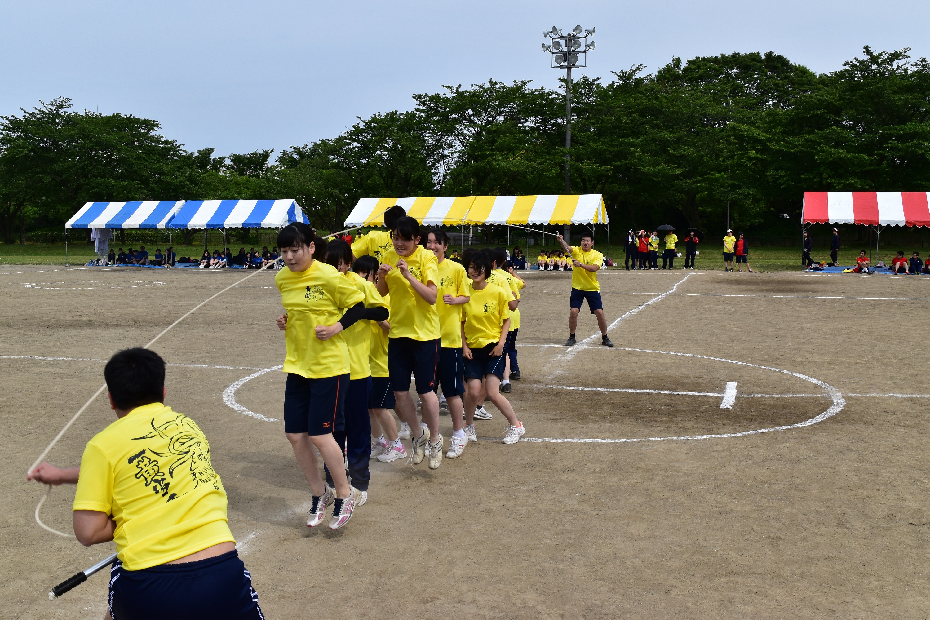 大縄跳び