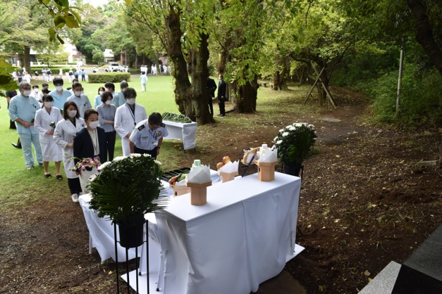 動物慰霊祭の様子