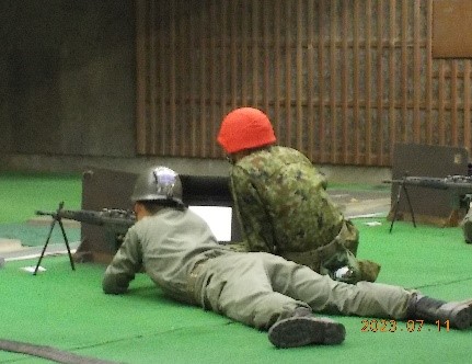 射撃訓練（2年）