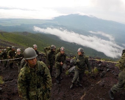 富士野営(富士登山)（2年）