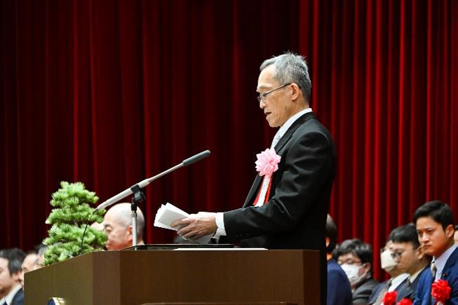 学校長式辞