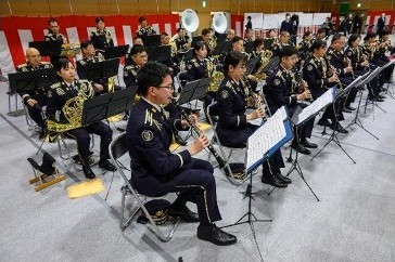 陸上自衛隊東部方面音楽隊による演奏